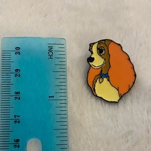 Lady from lady and the tramp lapel pin